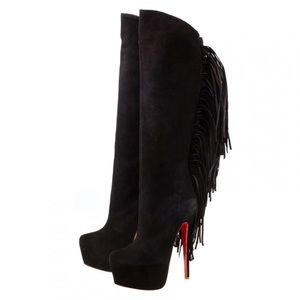 Christian Louboutin Interlopa Knee High Boots